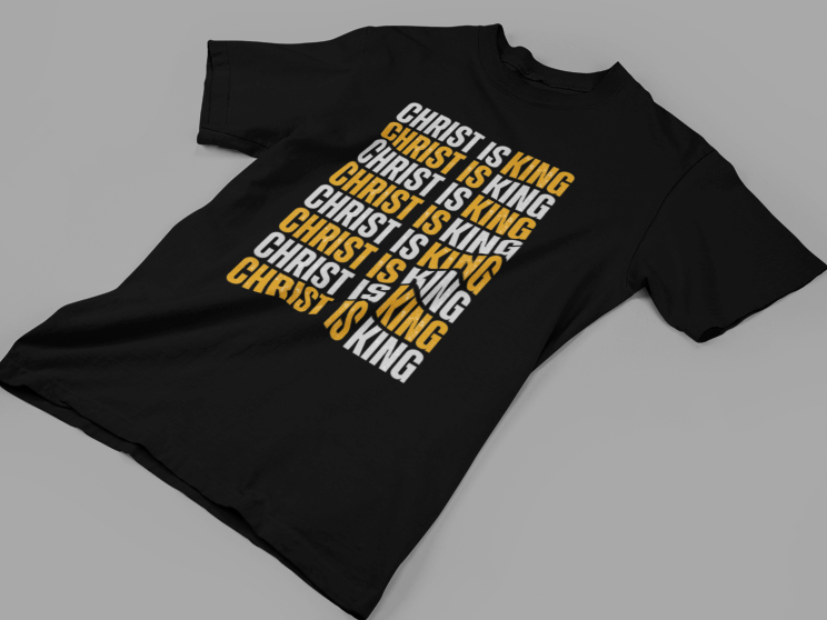 Christ Is King - Black Tee