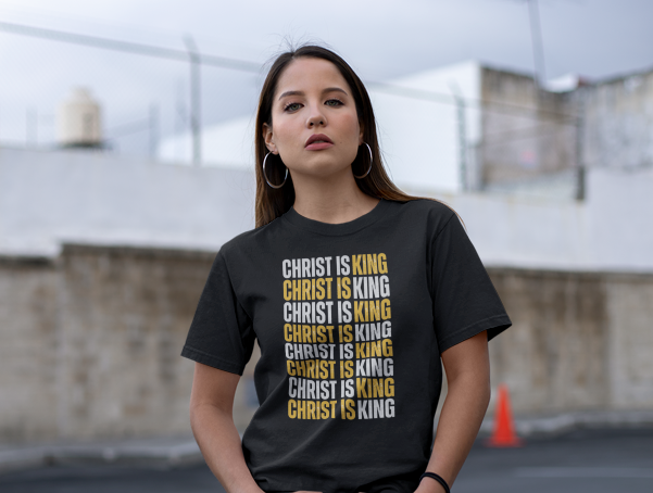 Christ Is King - Black Tee
