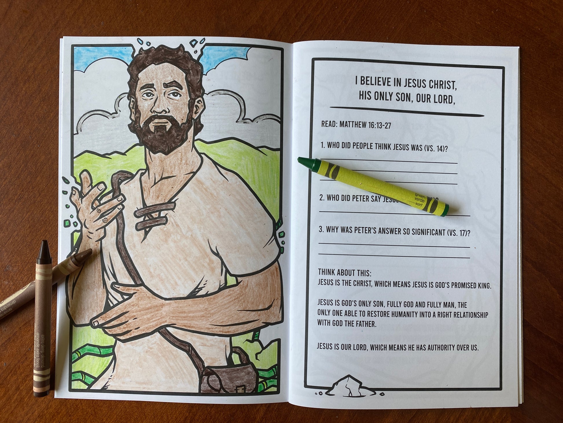 Apostles Creed in pictures