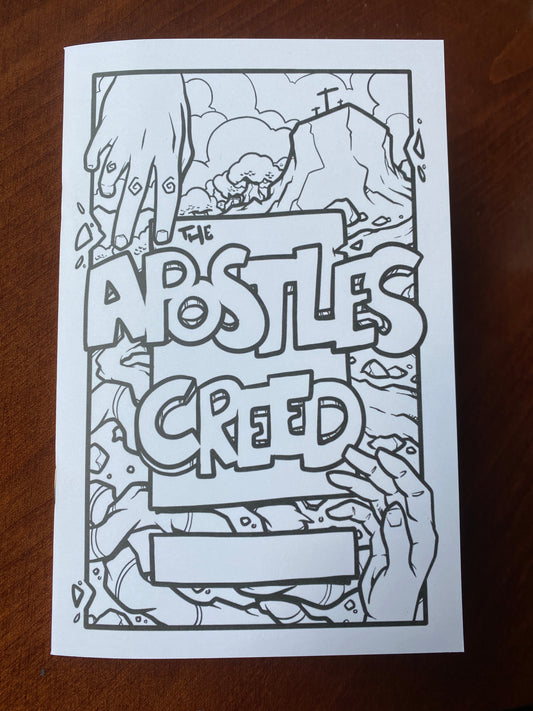 The Apostles Creed Coloring Book - Digital Download