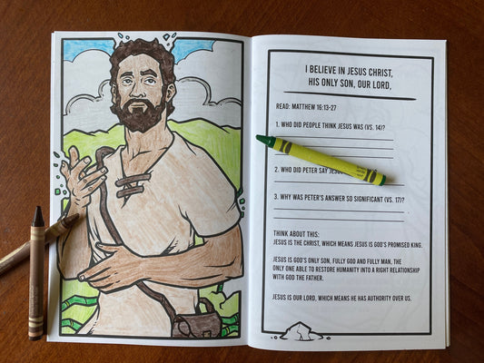 The Apostles Creed Coloring Book - Digital Download