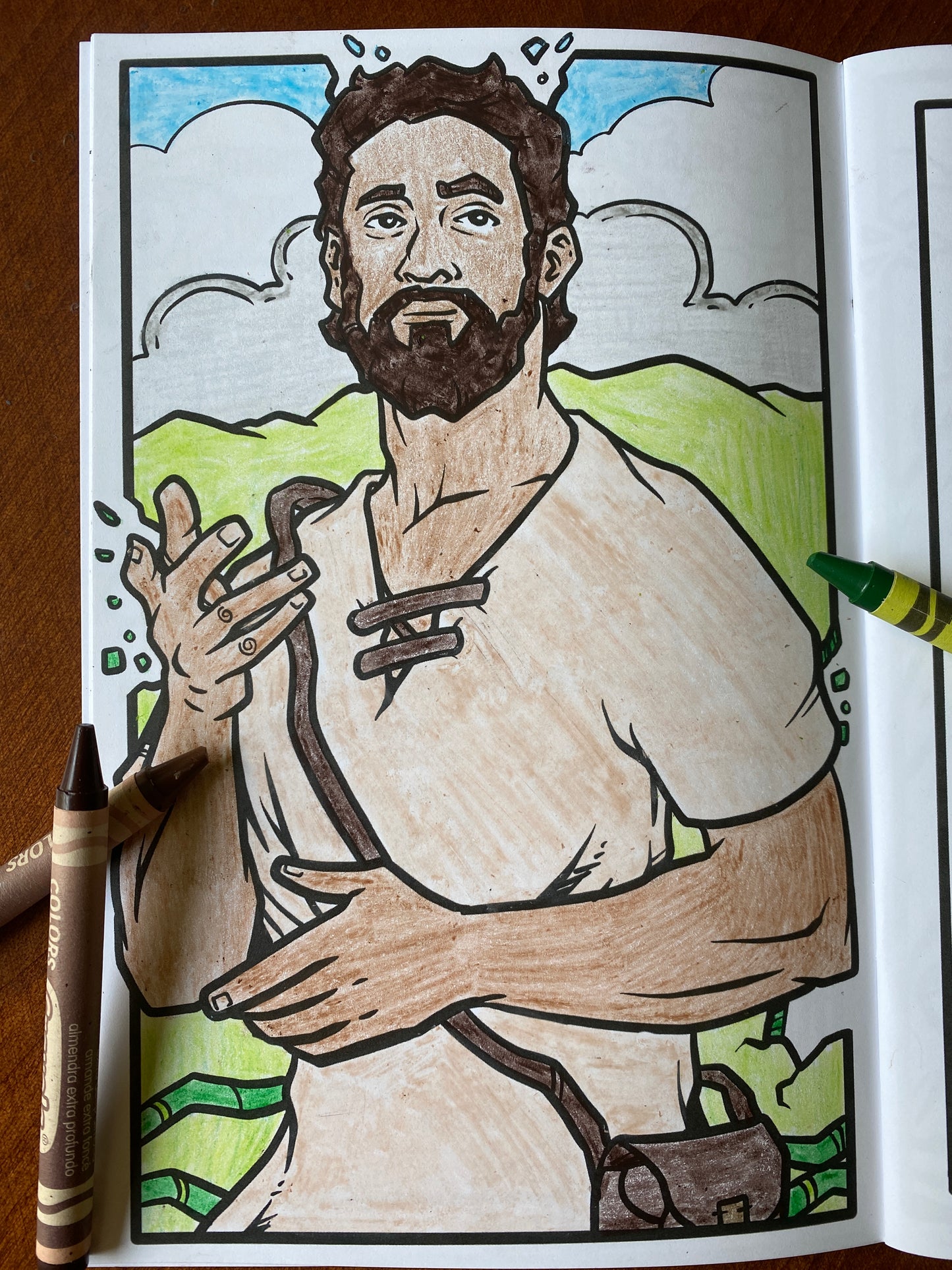 Apostles Creed coloring page